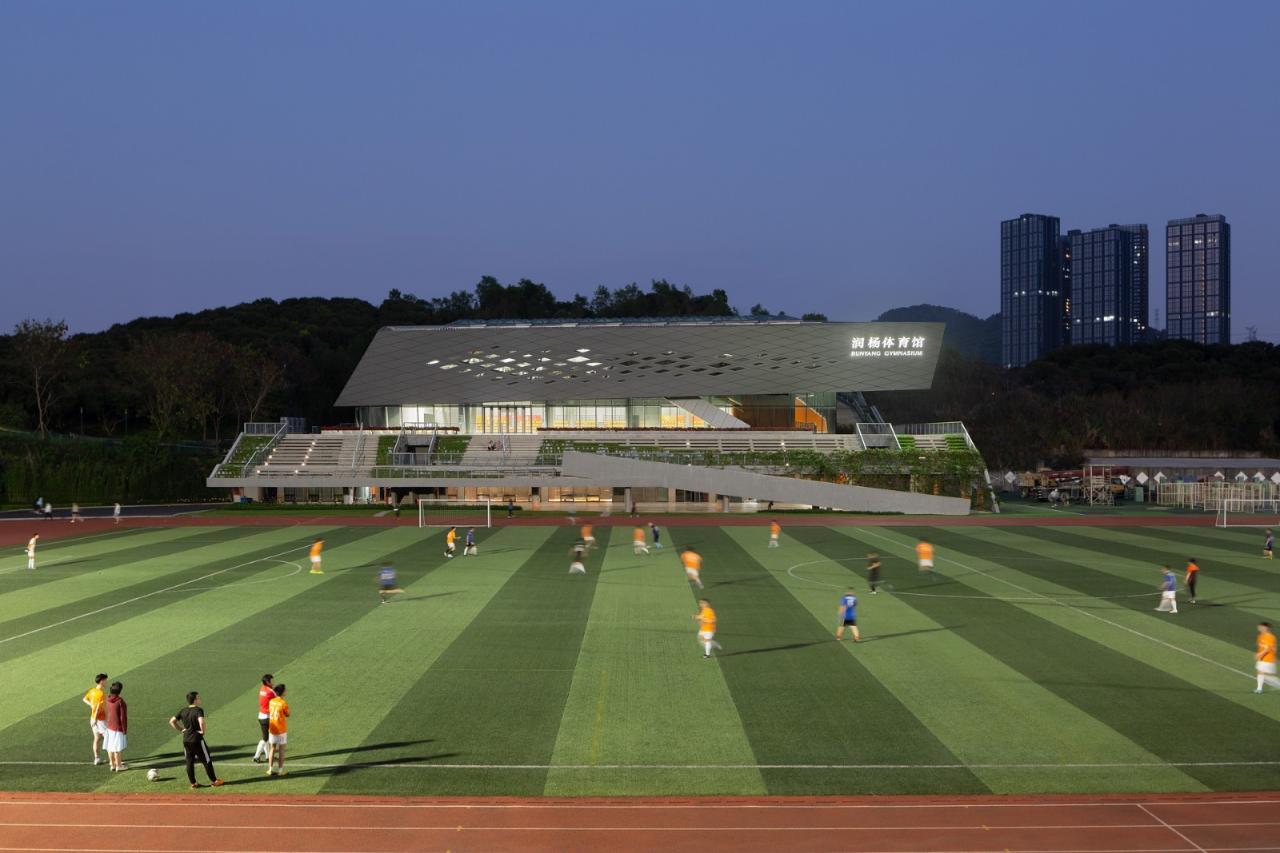 BIM建筑|南方科技大学体育馆 / URBANUS都市实践