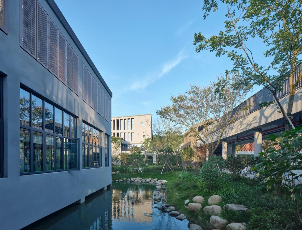 BIM建筑|树下问道，山间筑园 ——乐清市荆山公学 / 浙江大学建筑设计研究院有限公司