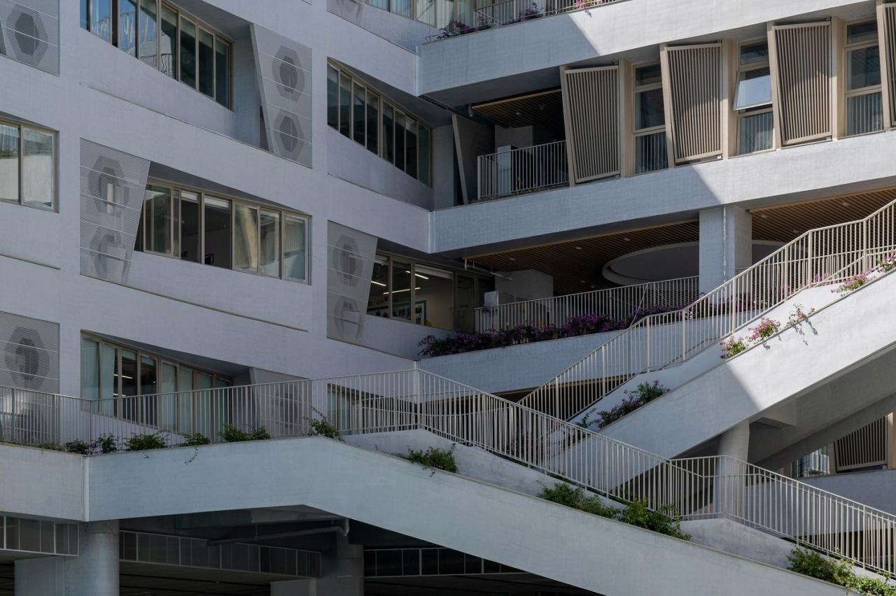 BIM建筑|深圳市宝安区上星学校 / 第伍建筑