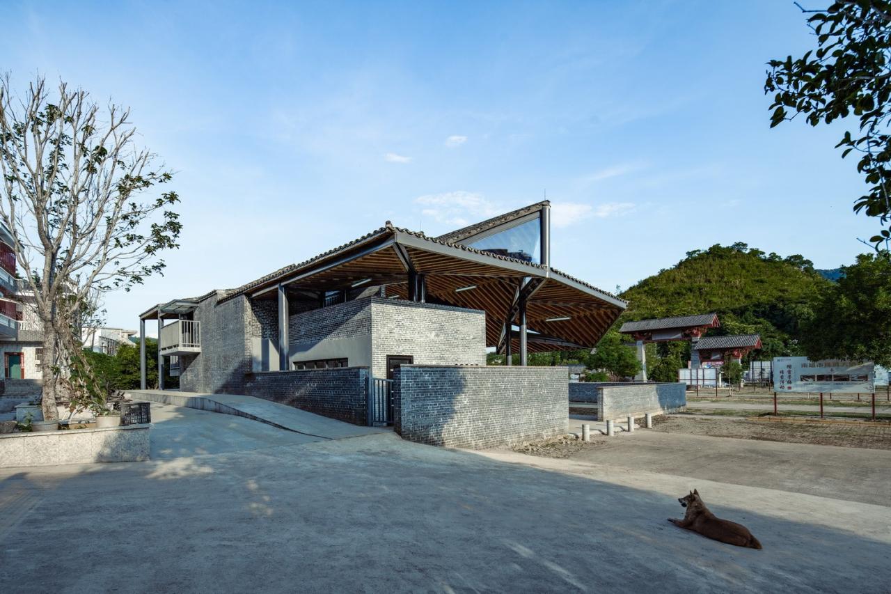 BIM建筑|乡土建筑的单元式转译 ——南粤古驿道梅岭驿站创作实践 / GDAD-城市建筑工作室