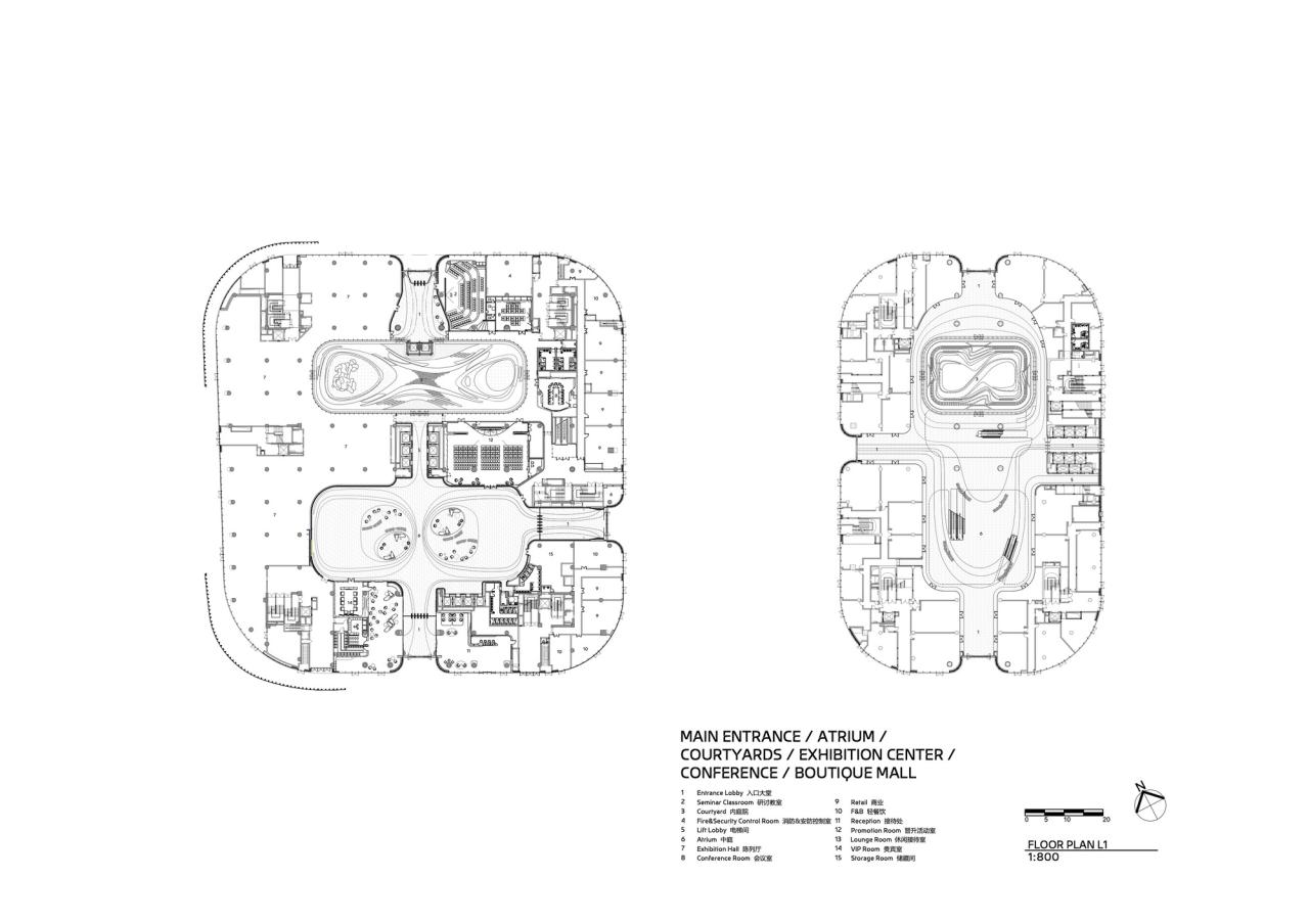 BIM建筑|无限极总部 / 扎哈哈迪德事务所