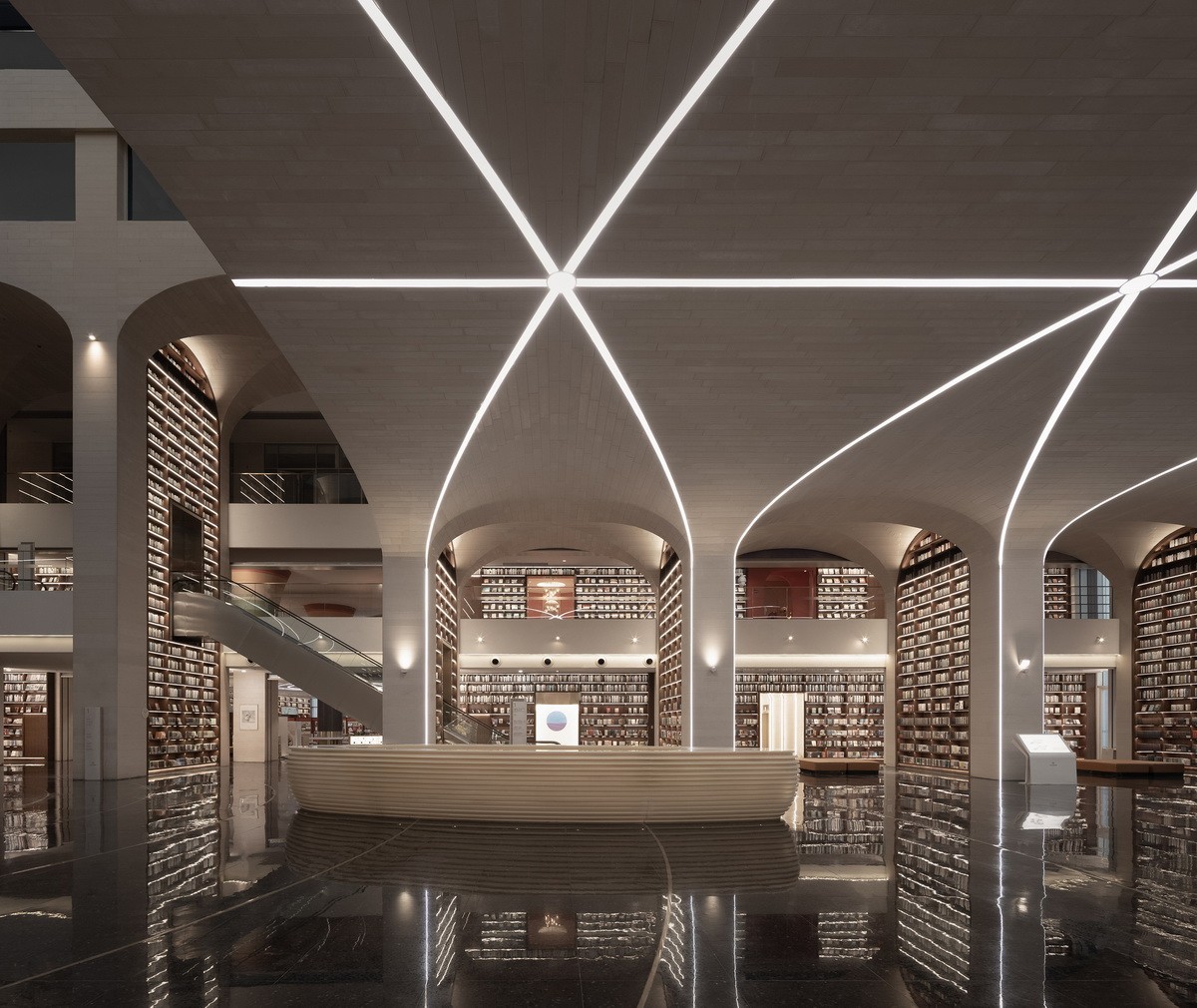 BIM建筑|东台图书馆综合体改造 / ORIA 和睿建筑