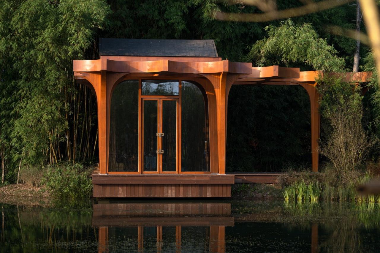 BIM建筑|中意文化艺术交流中心之中华馆 / aoe事建组