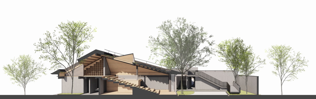 BIM建筑|嘉兴老建委驿站 / 中国美术学院风景建筑设计研究总院