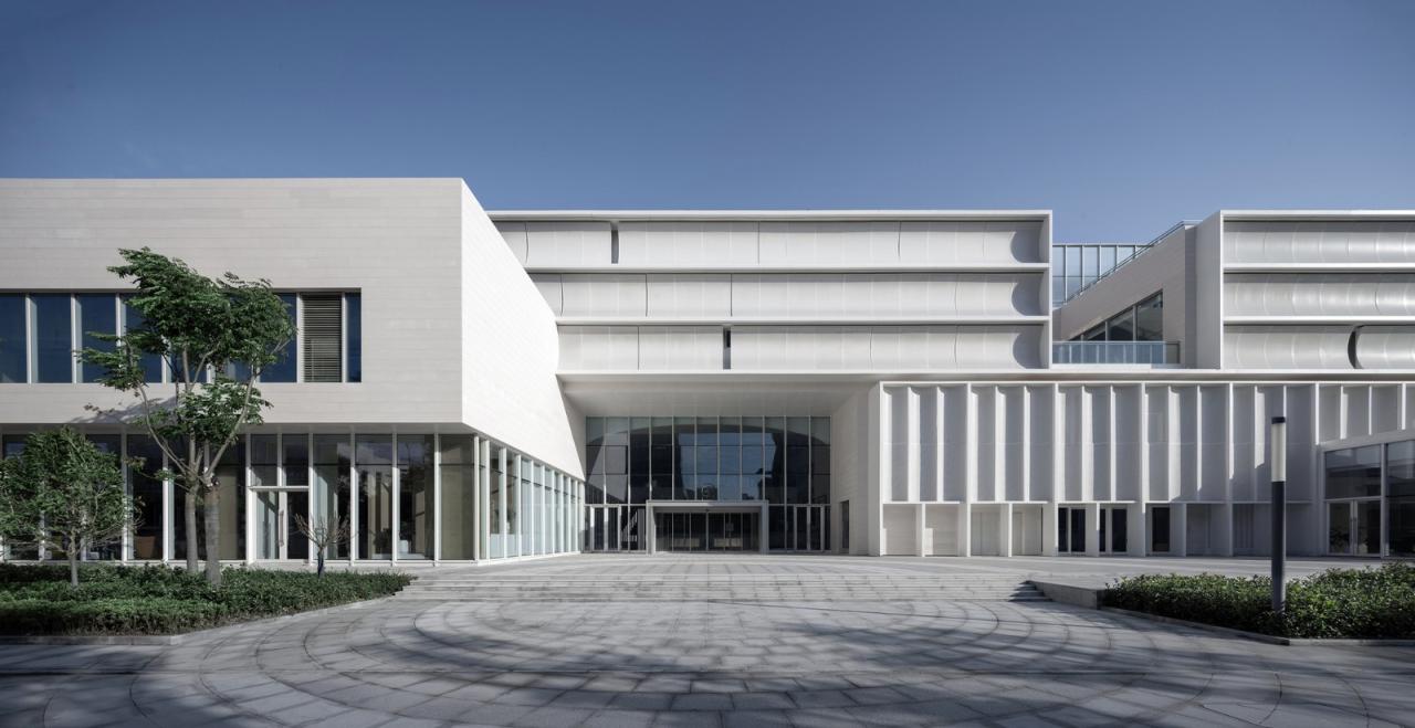 BIM建筑|东台图书馆综合体改造 / ORIA 和睿建筑