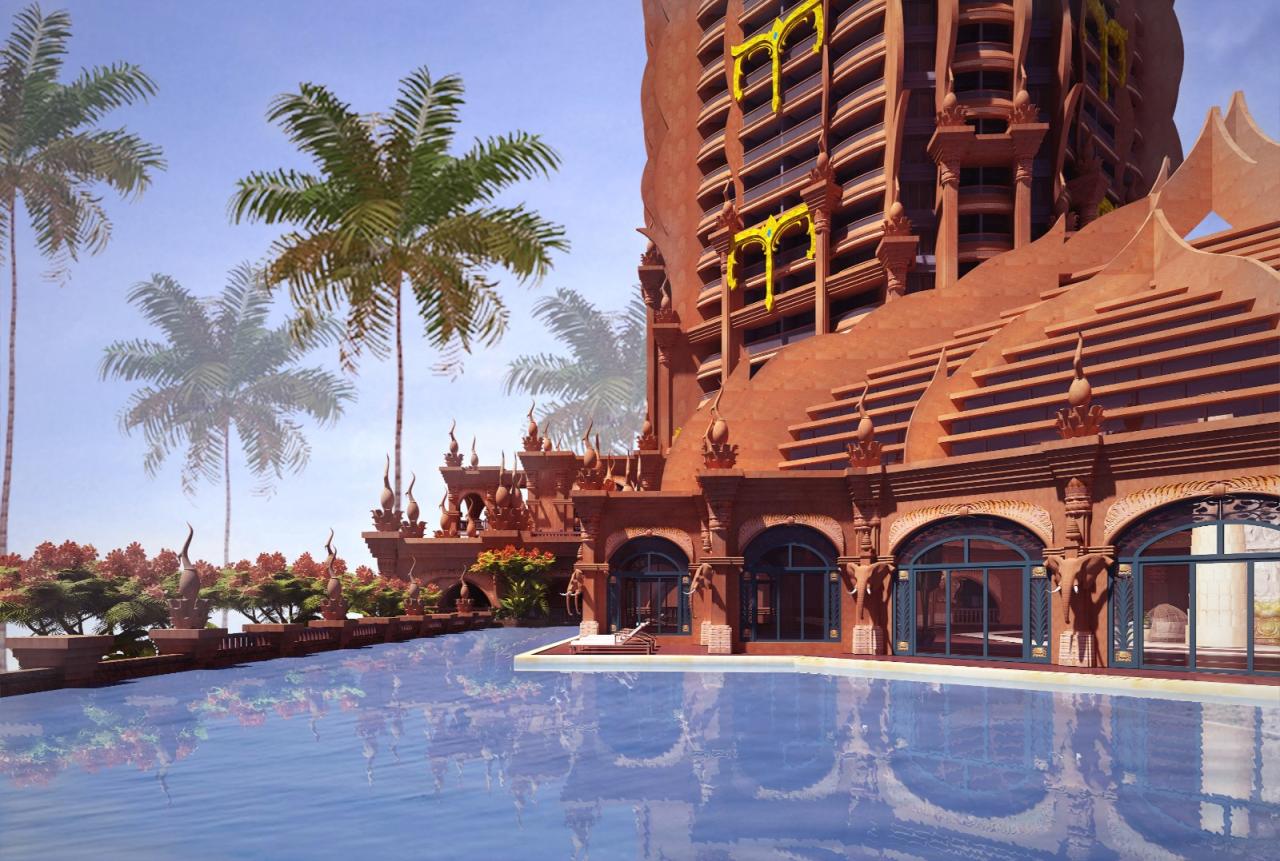 BIM建筑|雨林里的“繁花”：西双版纳景兰国际会议度假酒店 / 纲亚建筑+本土实践(广州）