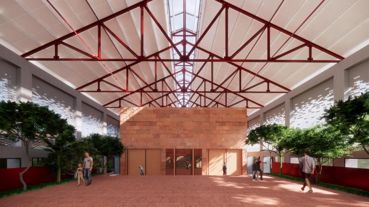 BIM建筑|扎根！生长！——邛崃市平乐古镇剧场改造 / 厚石设计