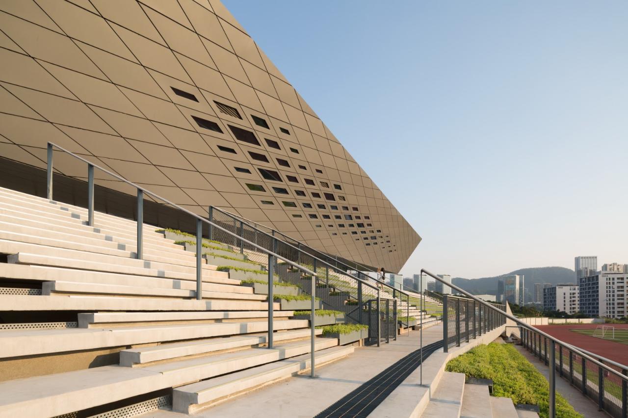 BIM建筑|南方科技大学体育馆 / URBANUS都市实践