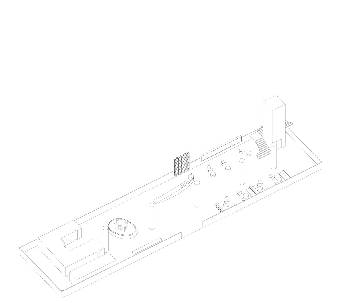 BIM建筑|鸿安丽苑售楼中心 / 正方良行设计