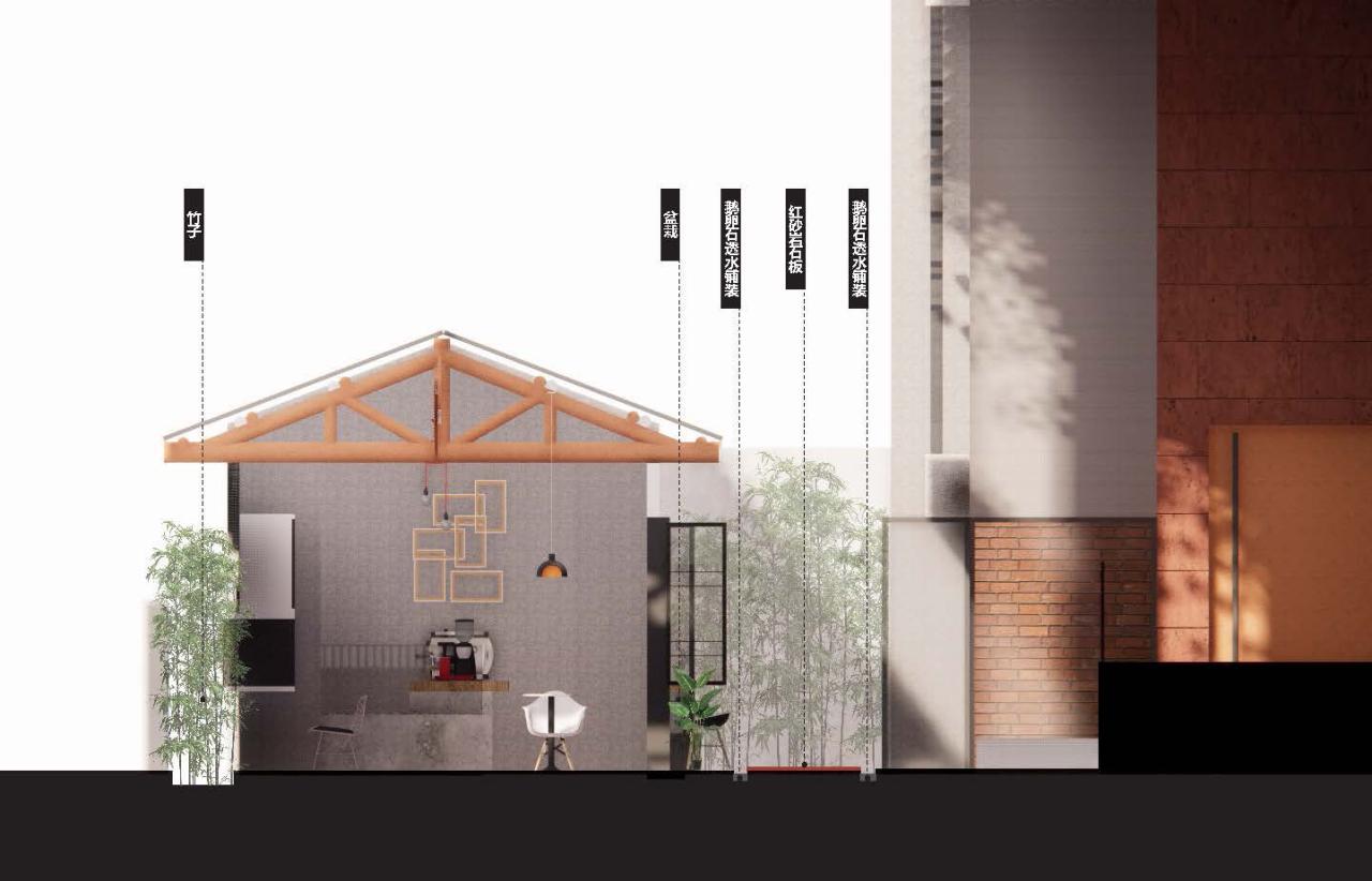 BIM建筑|扎根！生长！——邛崃市平乐古镇剧场改造 / 厚石设计