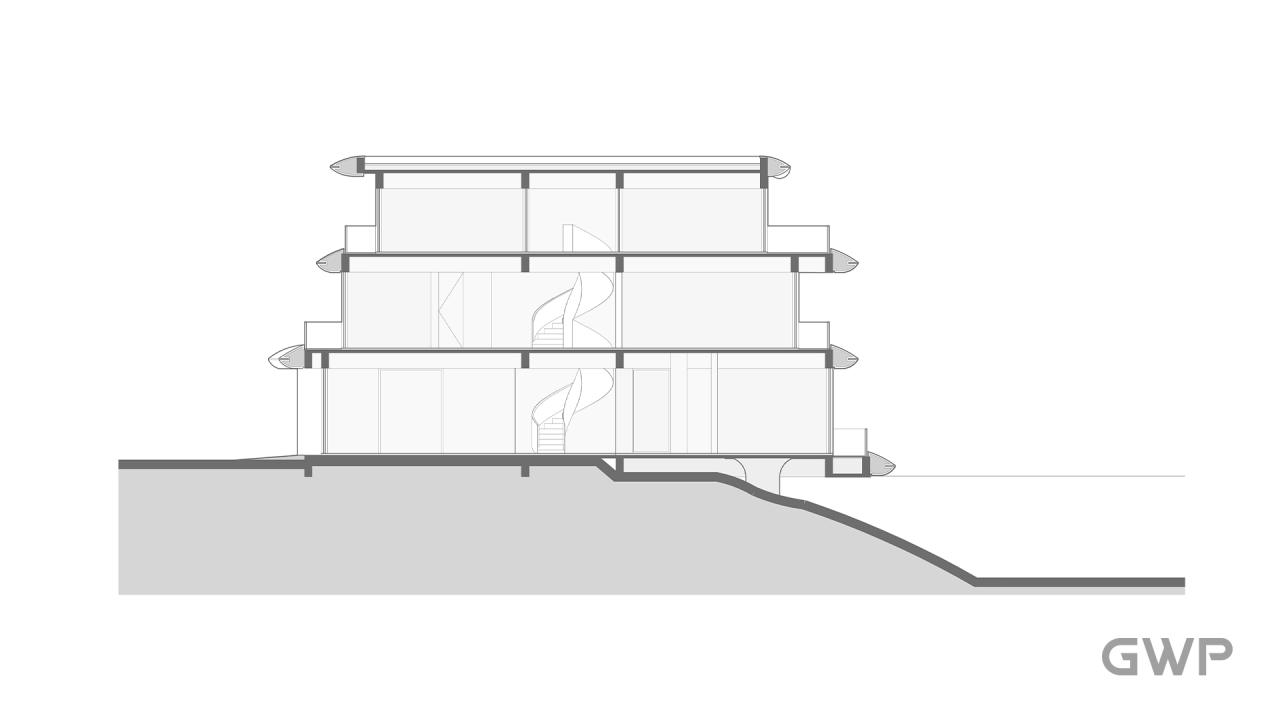 BIM建筑|云之屋·日本北海道温泉度假酒店 / GWP