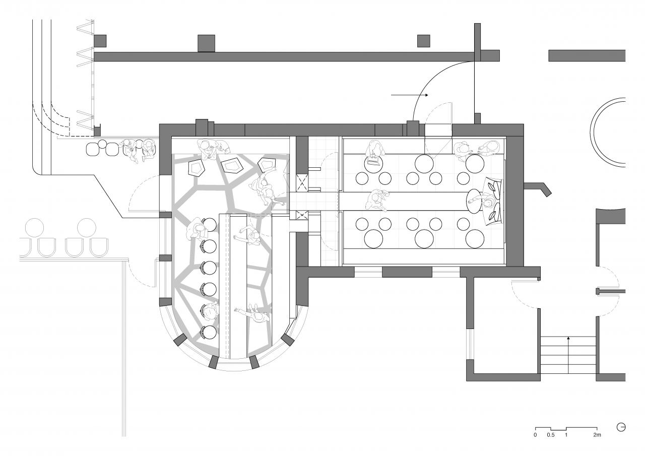 BIM建筑|KoRoVa Bar / 低态建筑