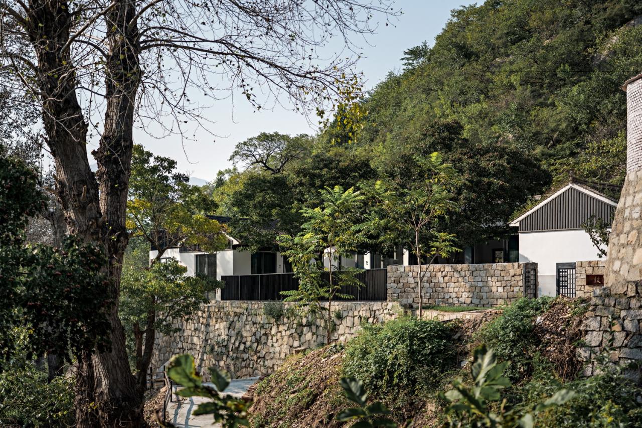 BIM建筑|隐于山岚的家——缦舍·山居精品民宿酒店 / 柒合设计