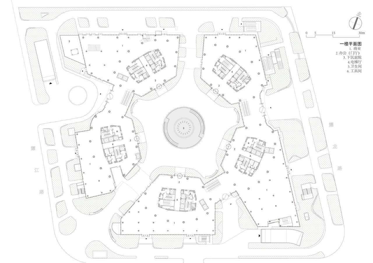 BIM建筑|上海君康金融广场 / 筑境设计