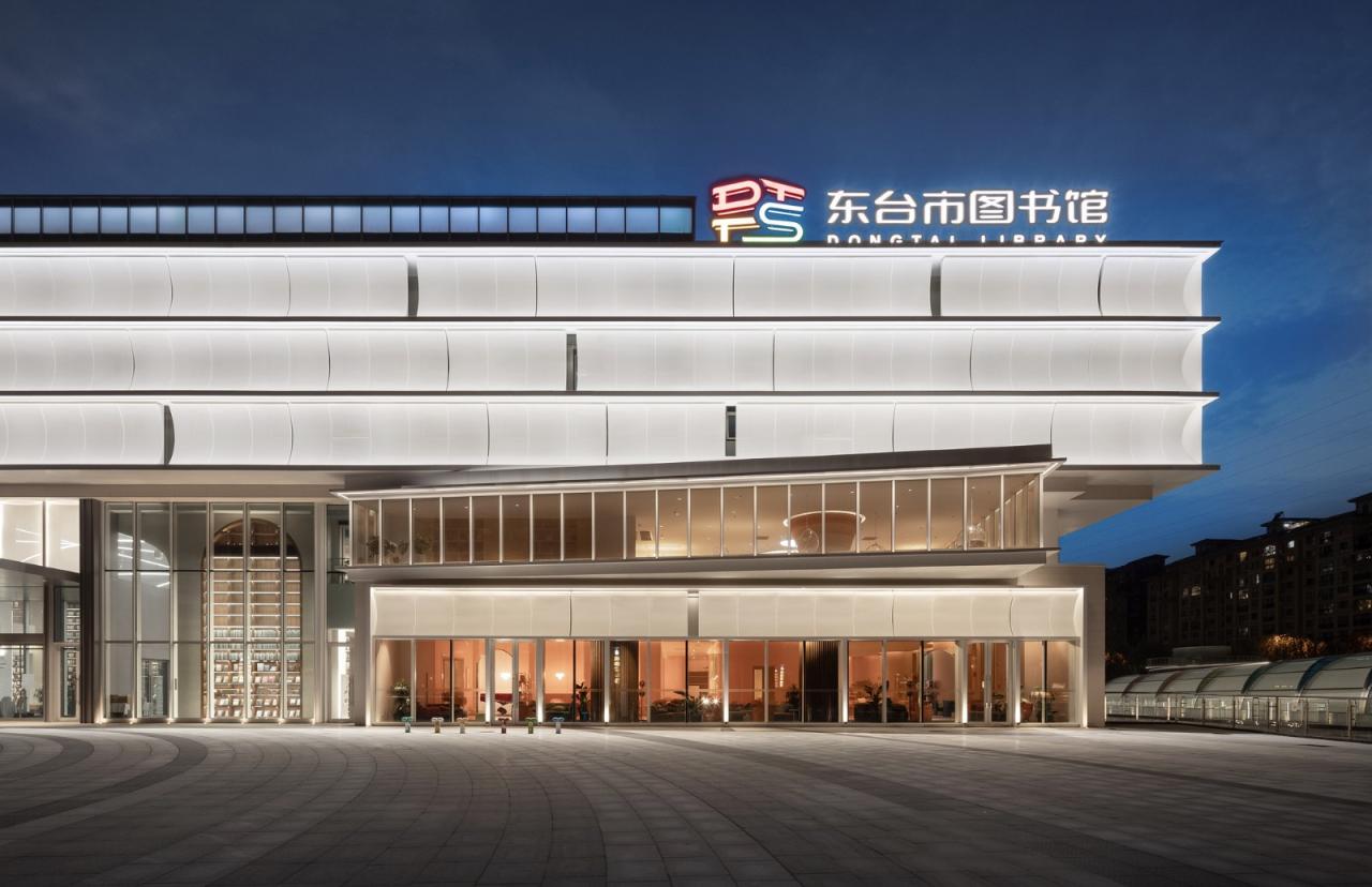 BIM建筑|东台图书馆综合体改造 / ORIA 和睿建筑