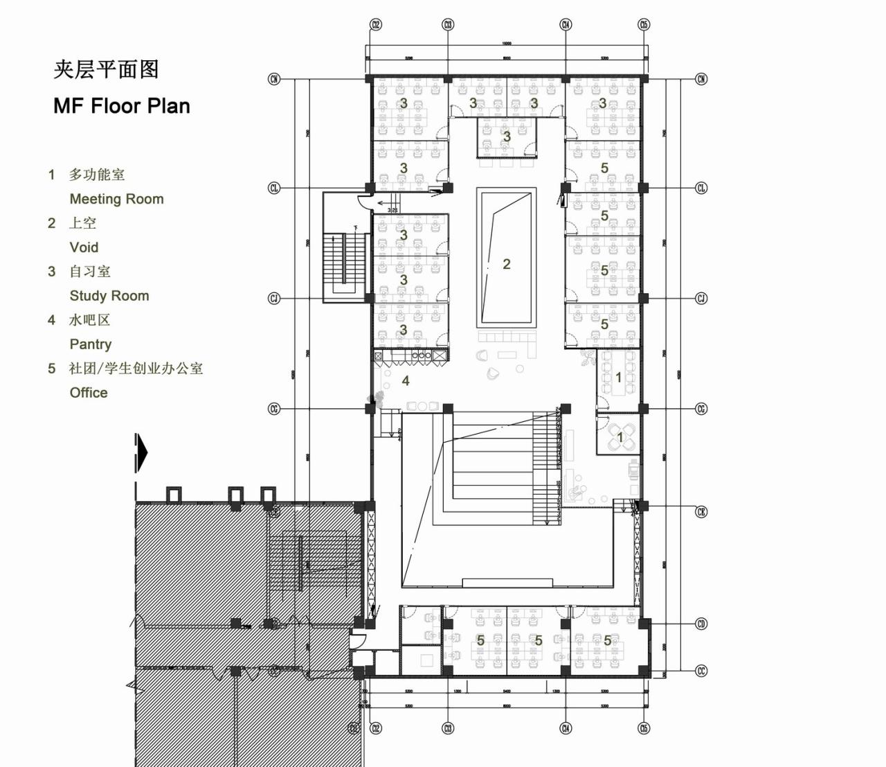 BIM建筑|“盒子的情绪“-纹理学院校史馆空间改造 / 行维新筑