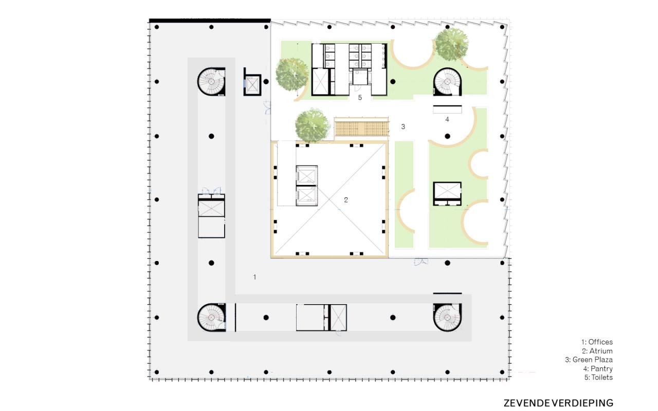 BIM建筑|佳能生产印刷总部 / Broekbakema