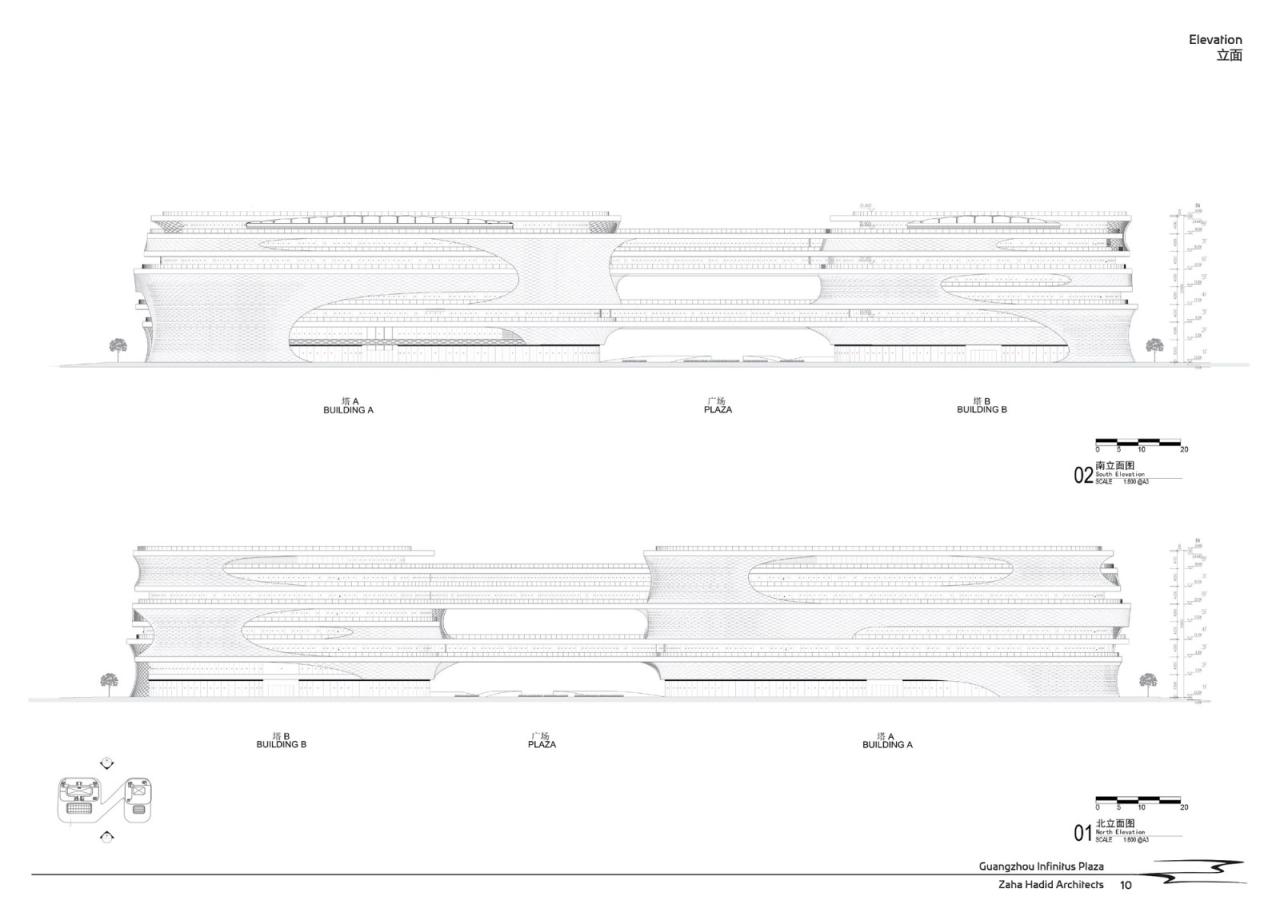 BIM建筑|无限极总部 / 扎哈哈迪德事务所