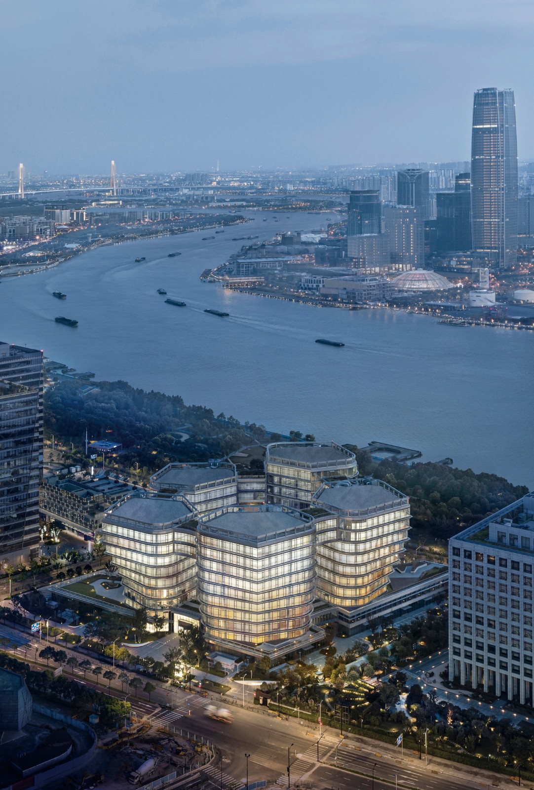 BIM建筑|上海君康金融广场 / 筑境设计