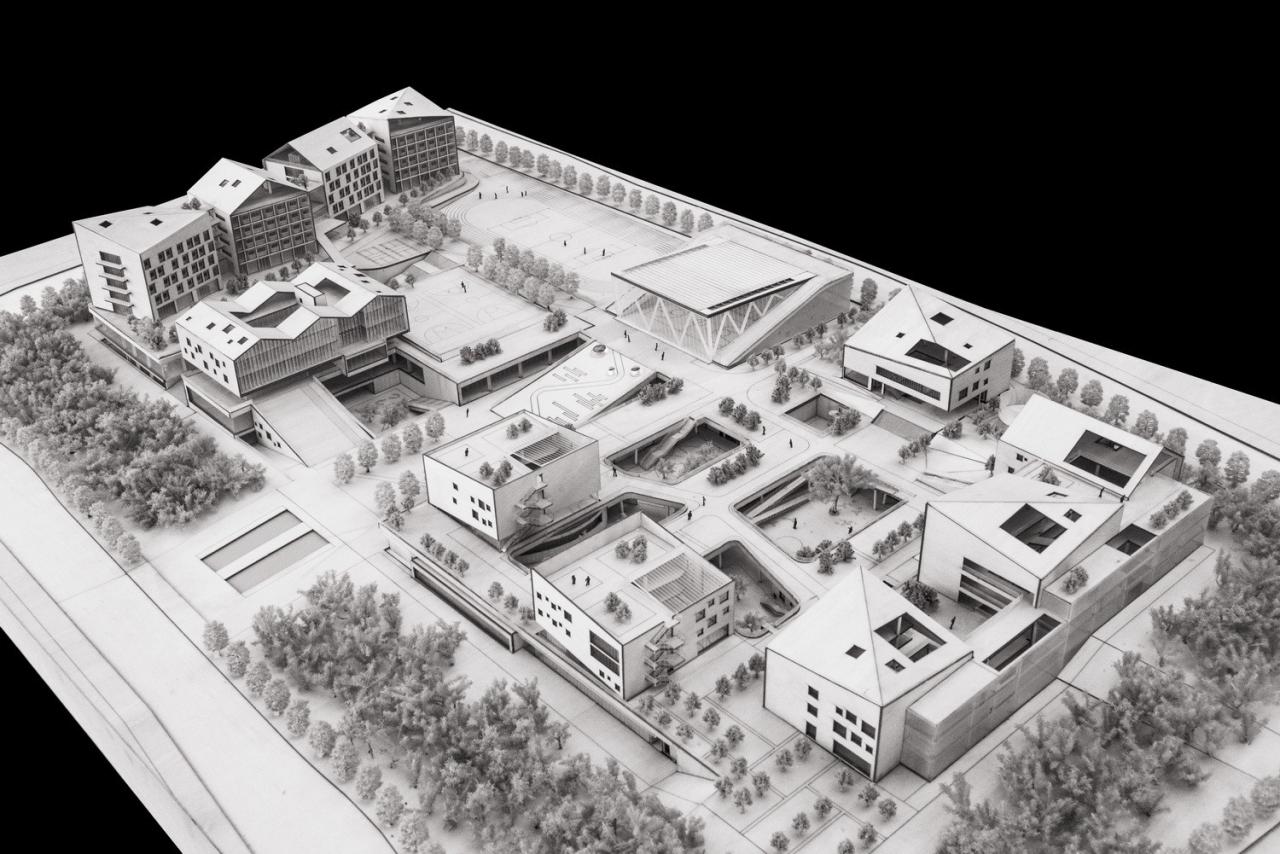 BIM建筑|重庆两江人民小学：在大自然里勇敢冒险 / gad