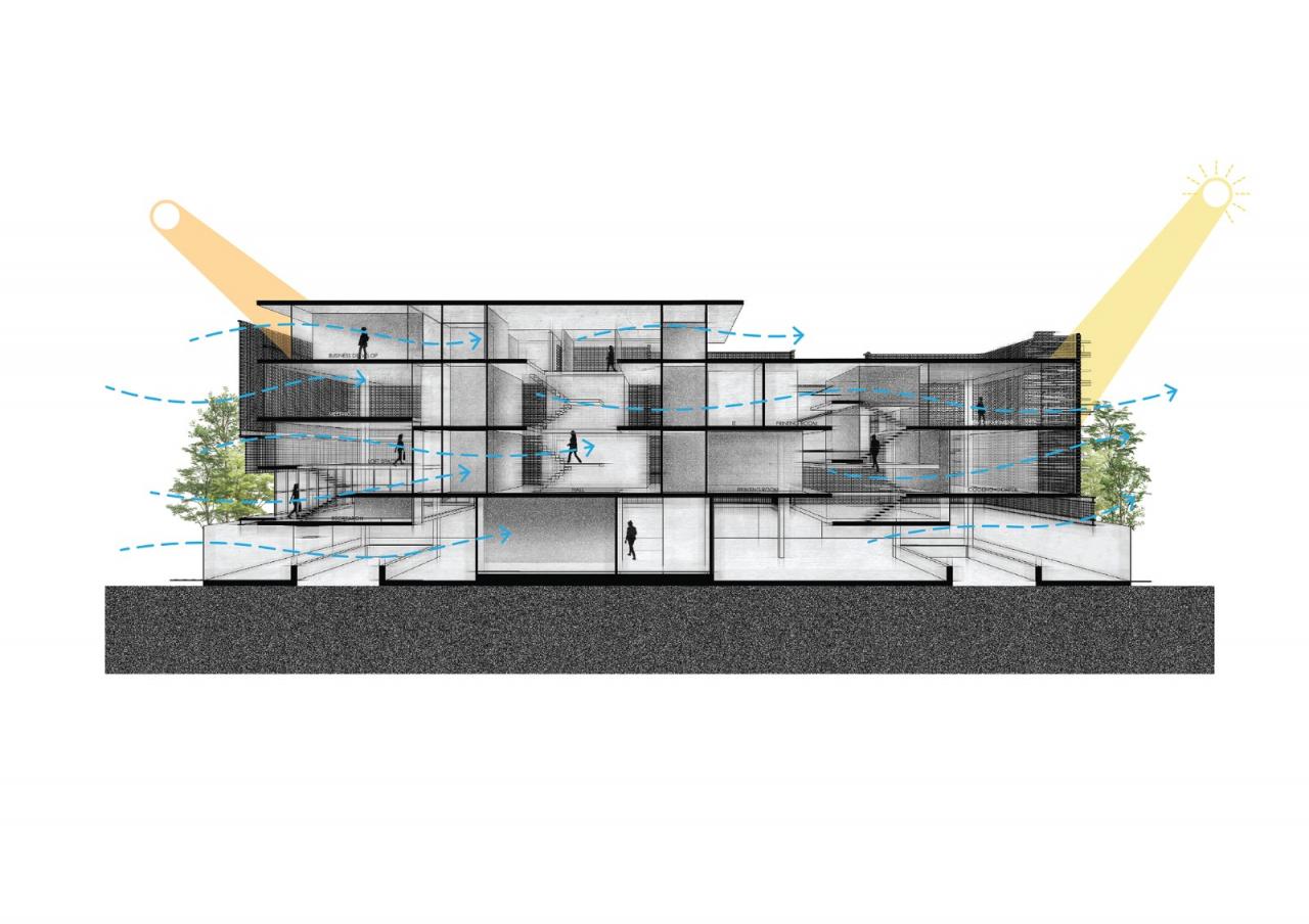 BIM建筑|MTL 办公室 / Junsekino Architect and Design