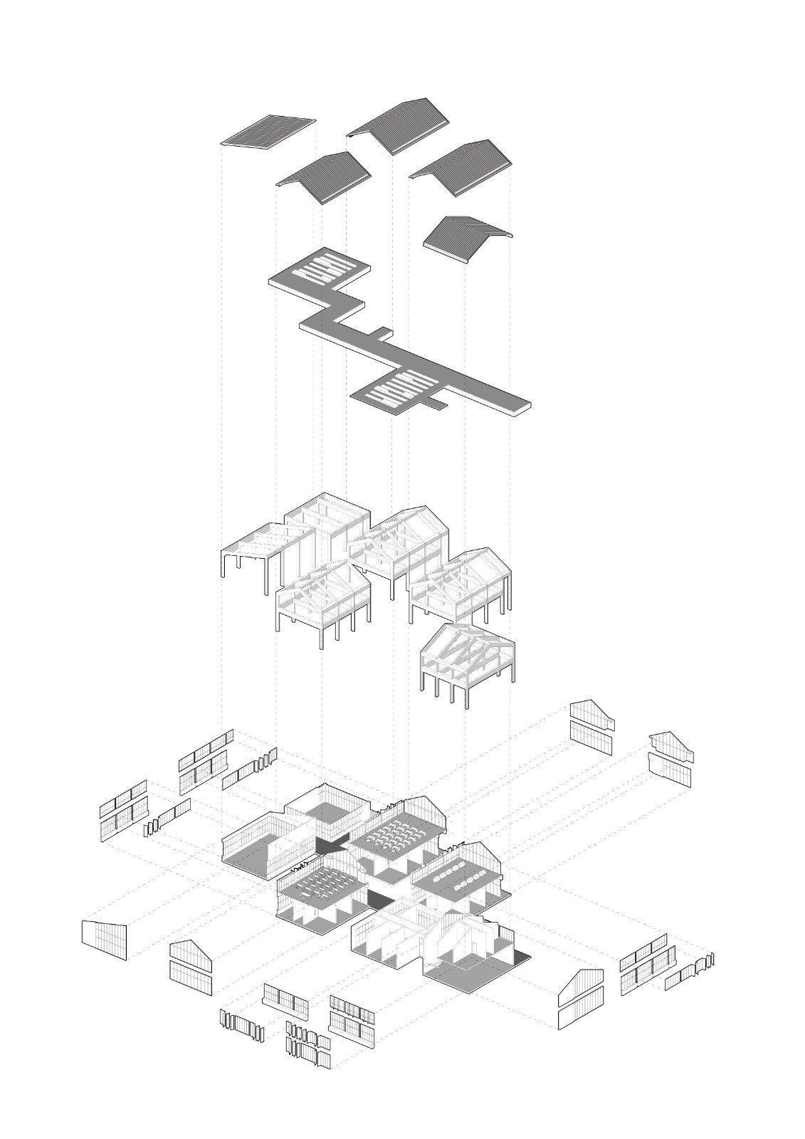 BIM建筑|树下问道，山间筑园 ——乐清市荆山公学 / 浙江大学建筑设计研究院有限公司