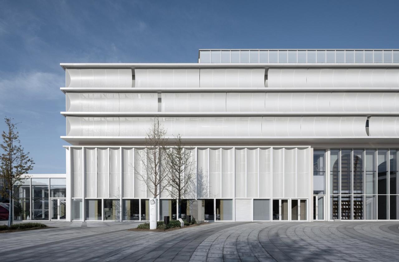 BIM建筑|东台图书馆综合体改造 / ORIA 和睿建筑