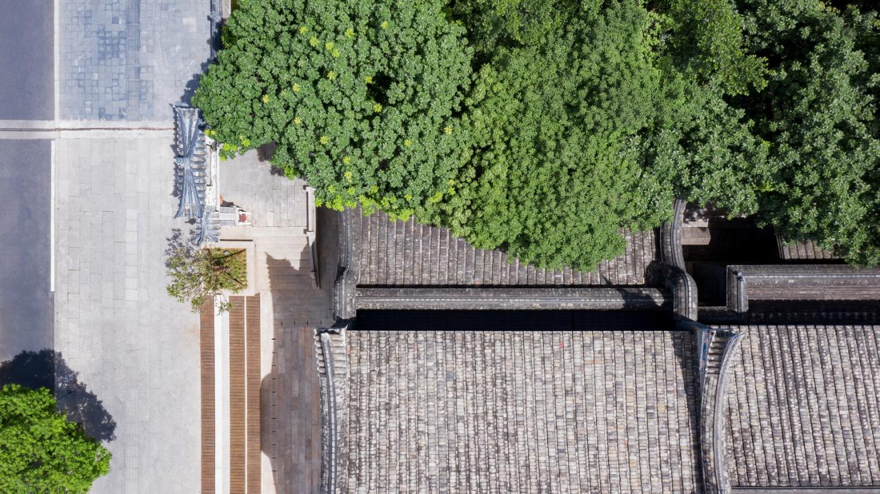 BIM建筑|时代共生：朱紫坊历史古厝中的“现代白” / 平衡空间设计