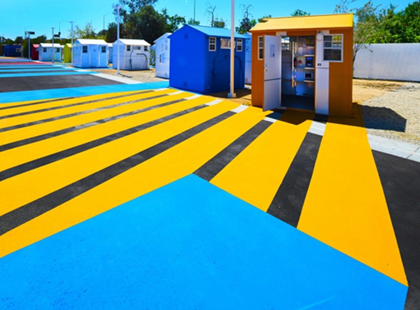 BIM建筑|莱勒工作室为无家可归者建造微型住宅村