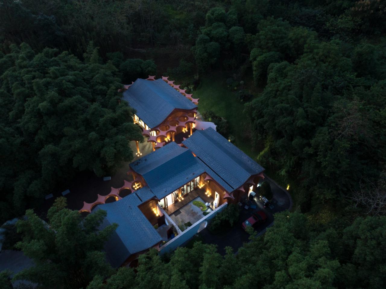 BIM建筑|中意文化艺术交流中心之中华馆 / aoe事建组