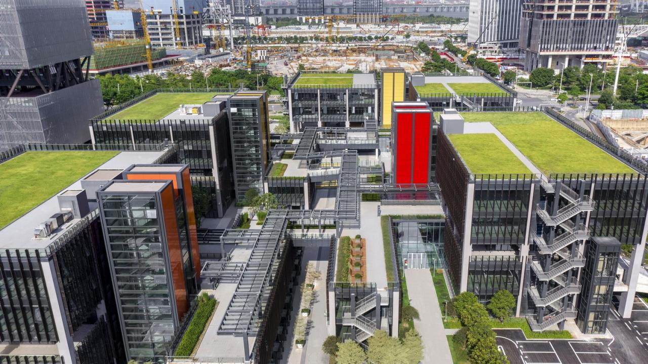 BIM建筑|深圳粤港澳青年创业区（一期） / RSH+P + 华艺设计