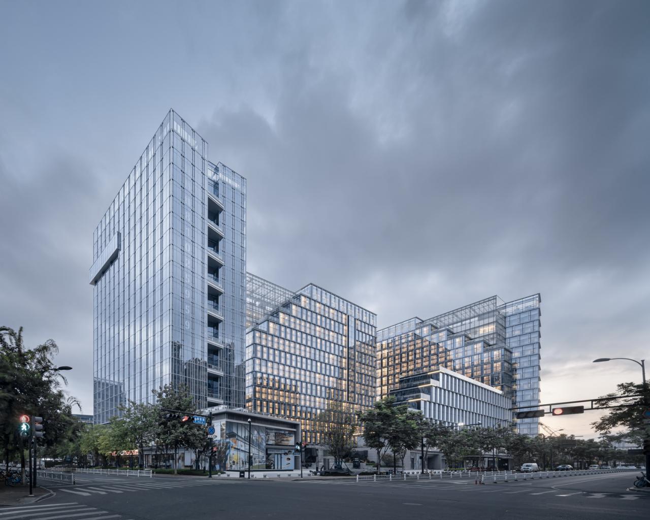 BIM建筑|共享生活的垂直探索，春树云筑 / gad