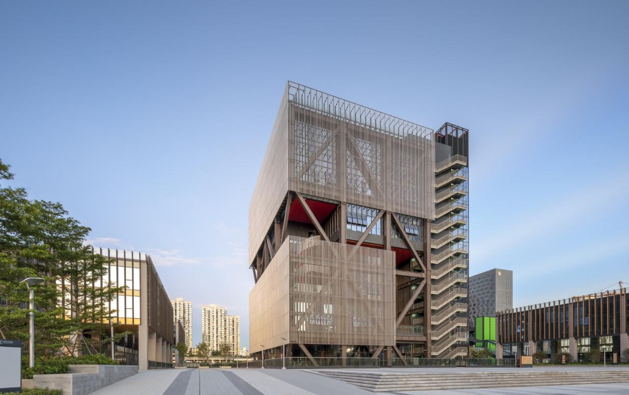 BIM建筑|深圳粤港澳青年创业区（一期） / RSH+P + 华艺设计