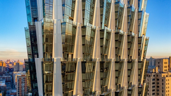 BIM建筑|甘工作室设计有角立面的摩天楼