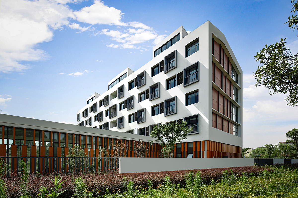 BIM建筑|赵巷康宁养护院建筑设计—这里欢迎自由的老灵魂 / 上海久利建筑事务所