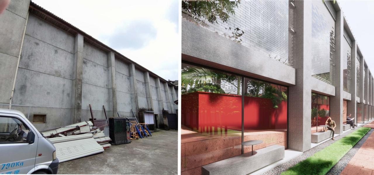 BIM建筑|扎根！生长！——邛崃市平乐古镇剧场改造 / 厚石设计