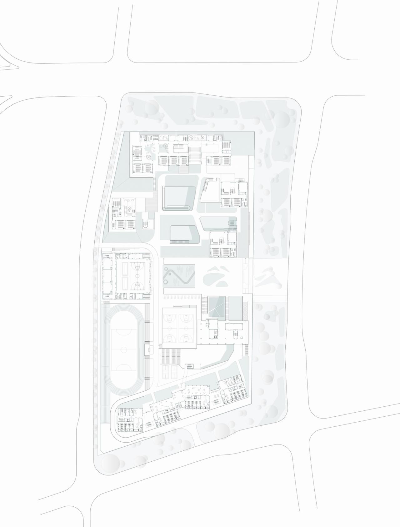 BIM建筑|重庆两江人民小学：在大自然里勇敢冒险 / gad