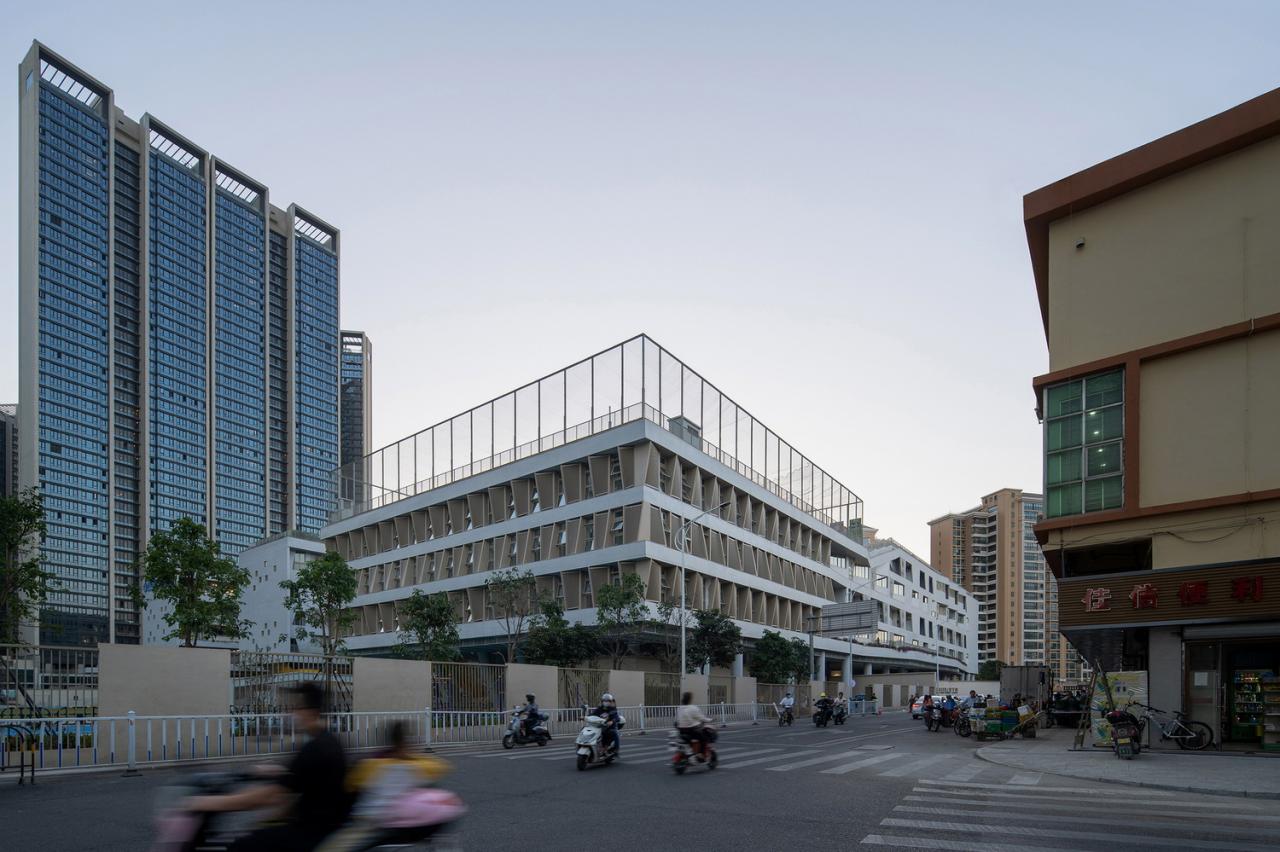 BIM建筑|深圳市宝安区上星学校 / 第伍建筑