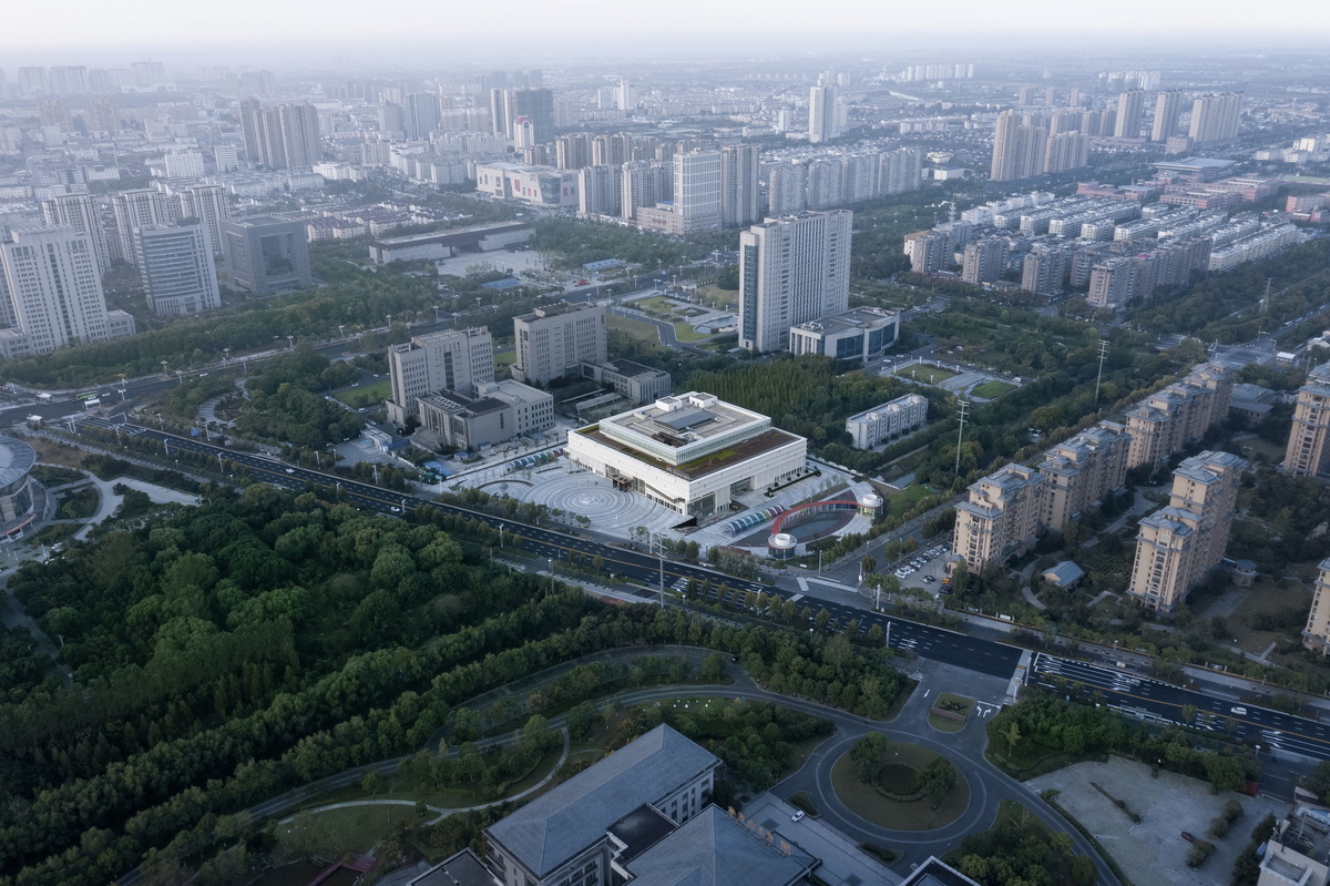 BIM建筑|东台图书馆综合体改造 / ORIA 和睿建筑