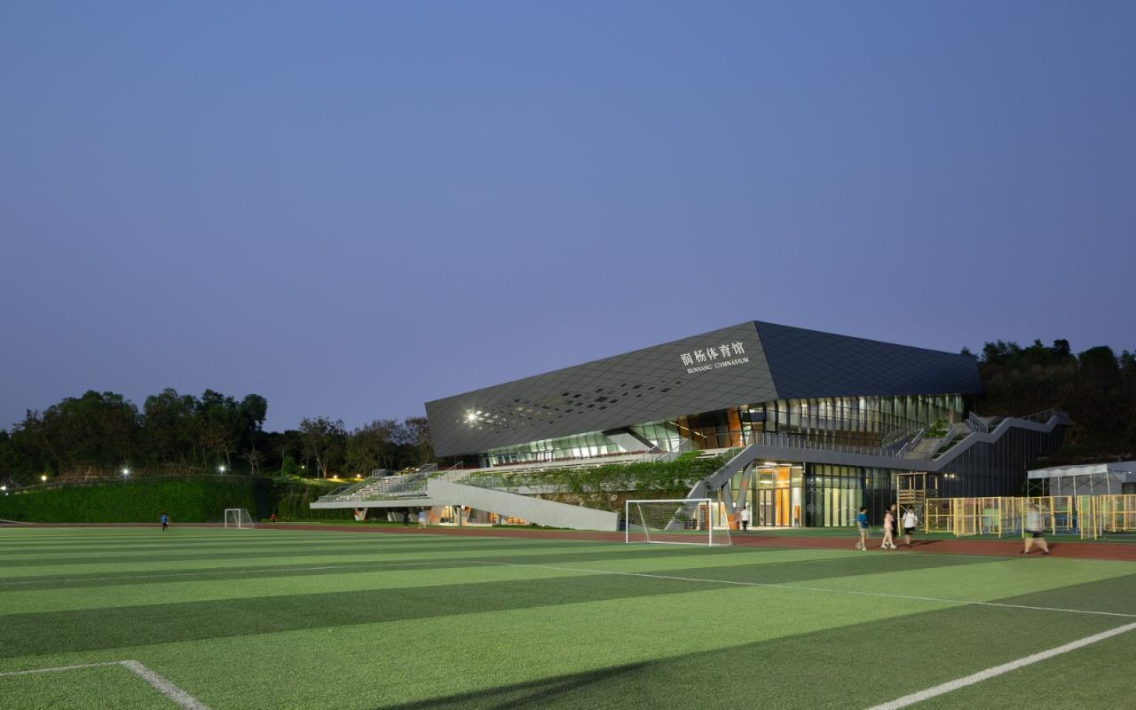 BIM建筑|南方科技大学体育馆 / URBANUS都市实践