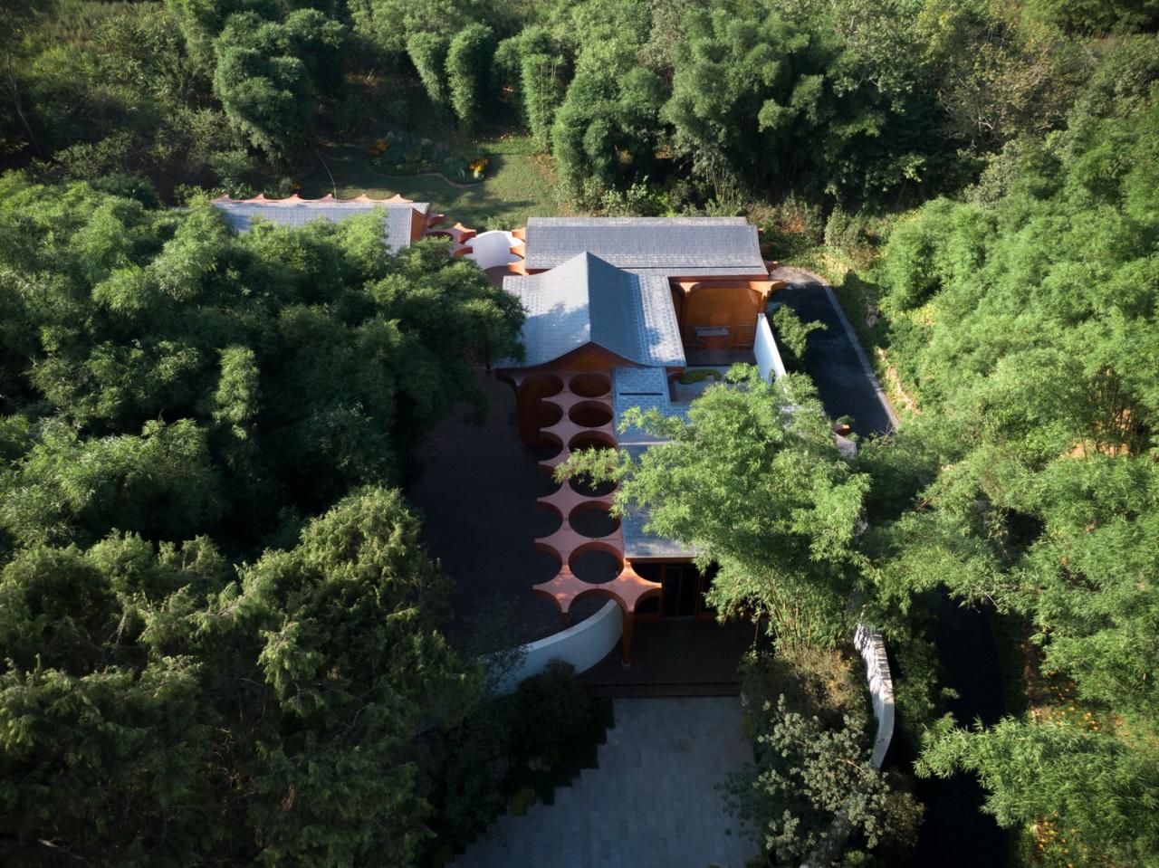 BIM建筑|中意文化艺术交流中心之中华馆 / aoe事建组