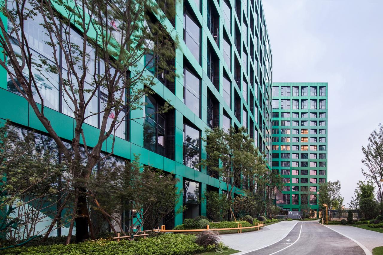 BIM建筑|南京银城KinmaQ+社区 / 优意建筑设计