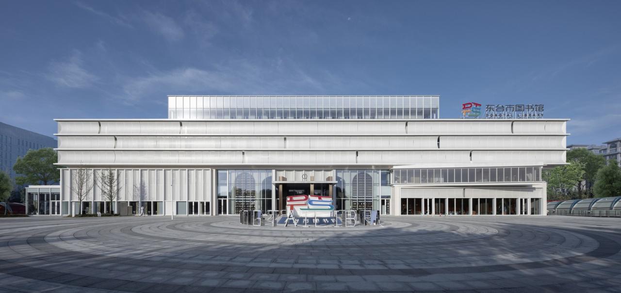 BIM建筑|东台图书馆综合体改造 / ORIA 和睿建筑