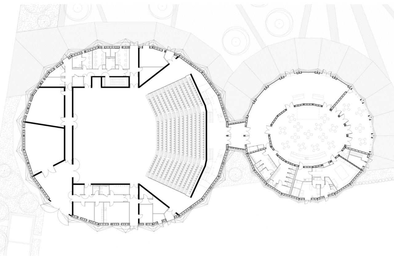 BIM建筑|马戏团式建筑，Domaine de Bayssan 剧院 / K architectures