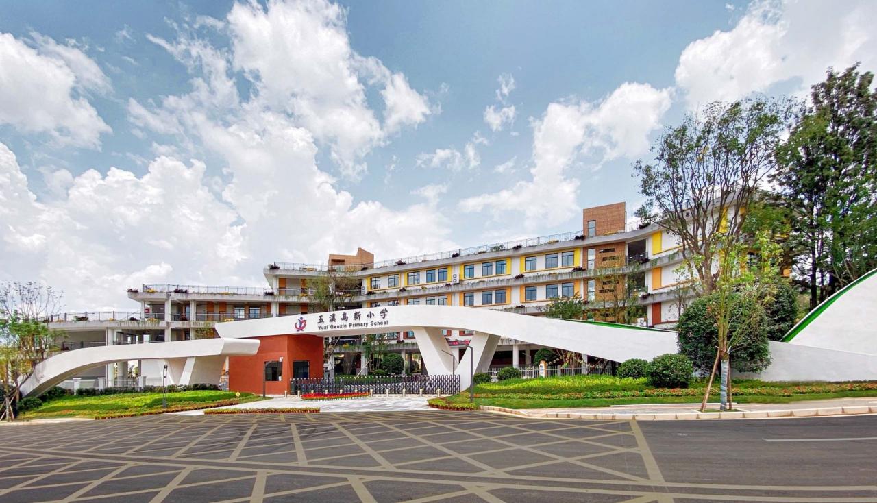 BIM建筑|云南玉溪高新小学 / Oneself Alliance