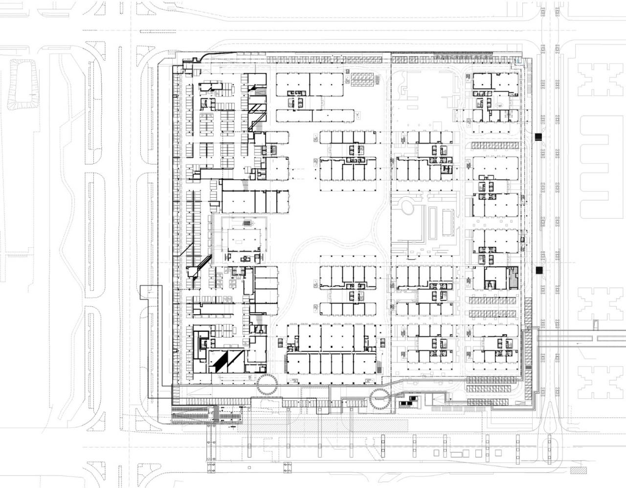 BIM建筑|深圳粤港澳青年创业区（一期） / RSH+P + 华艺设计