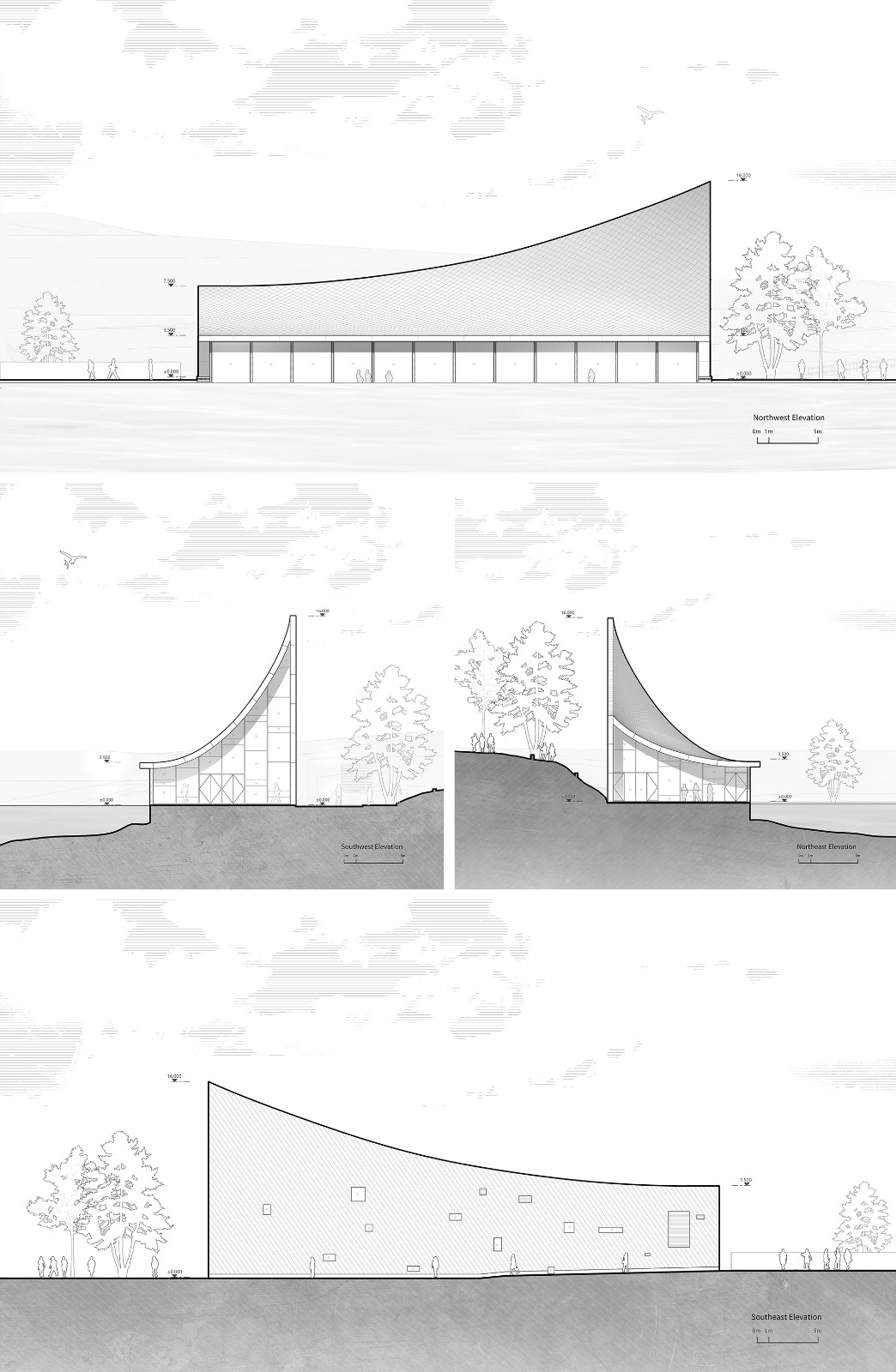 BIM建筑|成都兴隆湖中信书店 / MUDA 慕达建筑