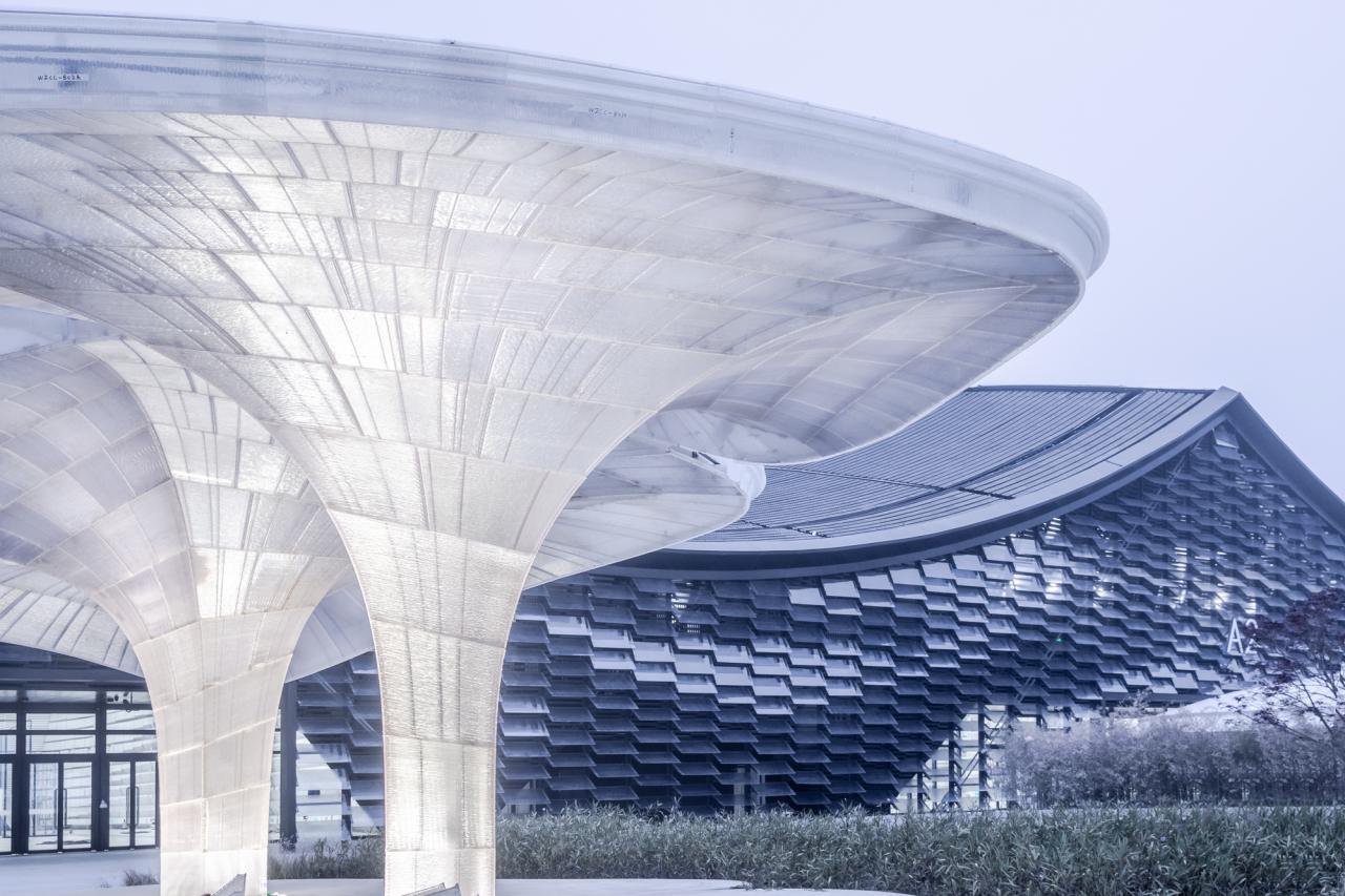 BIM建筑|乌镇“互联网之光”博览中心 / 创盟国际+一造科技