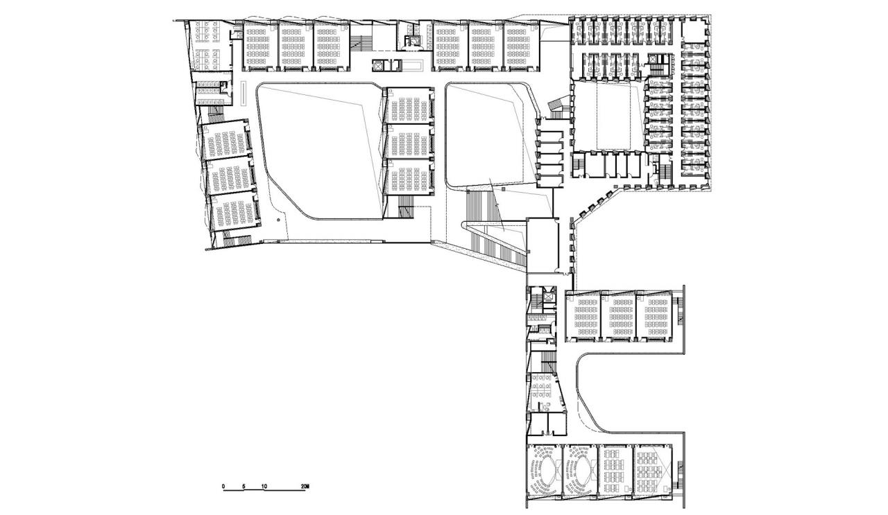 BIM建筑|深圳市宝安区上星学校 / 第伍建筑