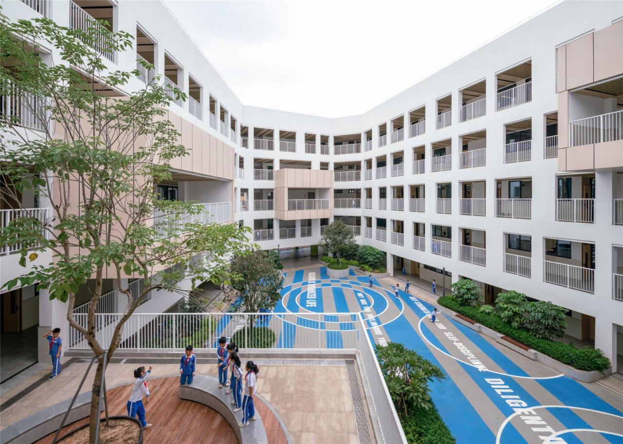 BIM建筑|深圳坪山区日新小学 / 申都设计